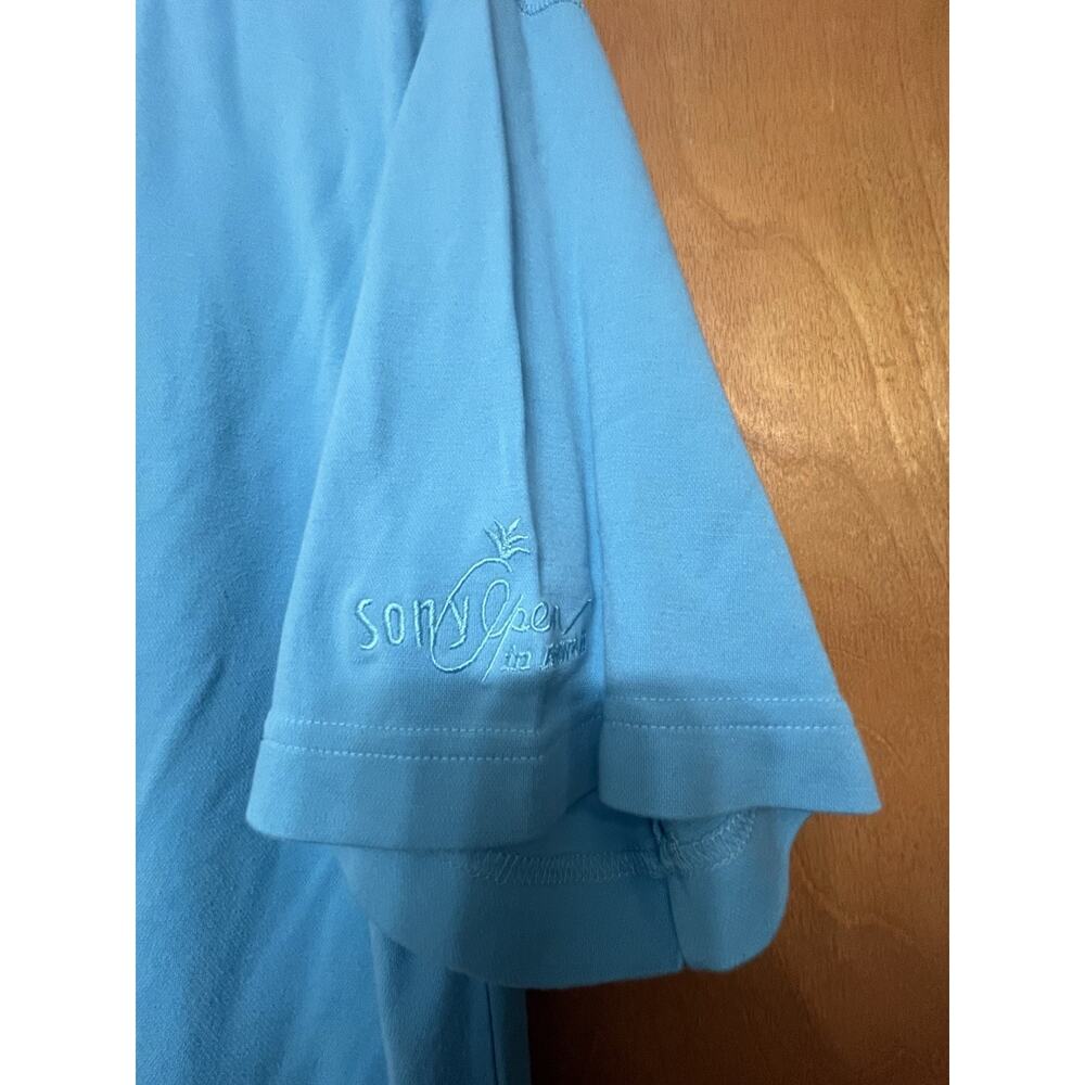 Sony Open Solid Blue Super Soft Shirt - 2XL - - Picture 2 of 4